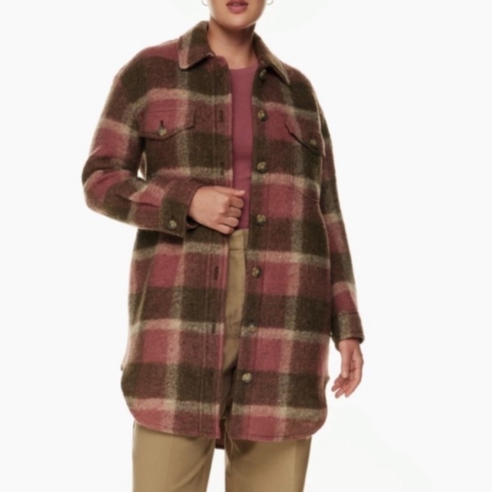wilfred  free ganna long shirt jacket s